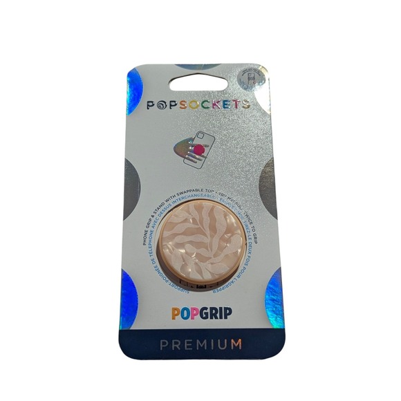 D2-N PopSockets Premium PopGrip Serenity Acetate‎ Pearl Swap Top Phone Grip - Picture 1 of 1